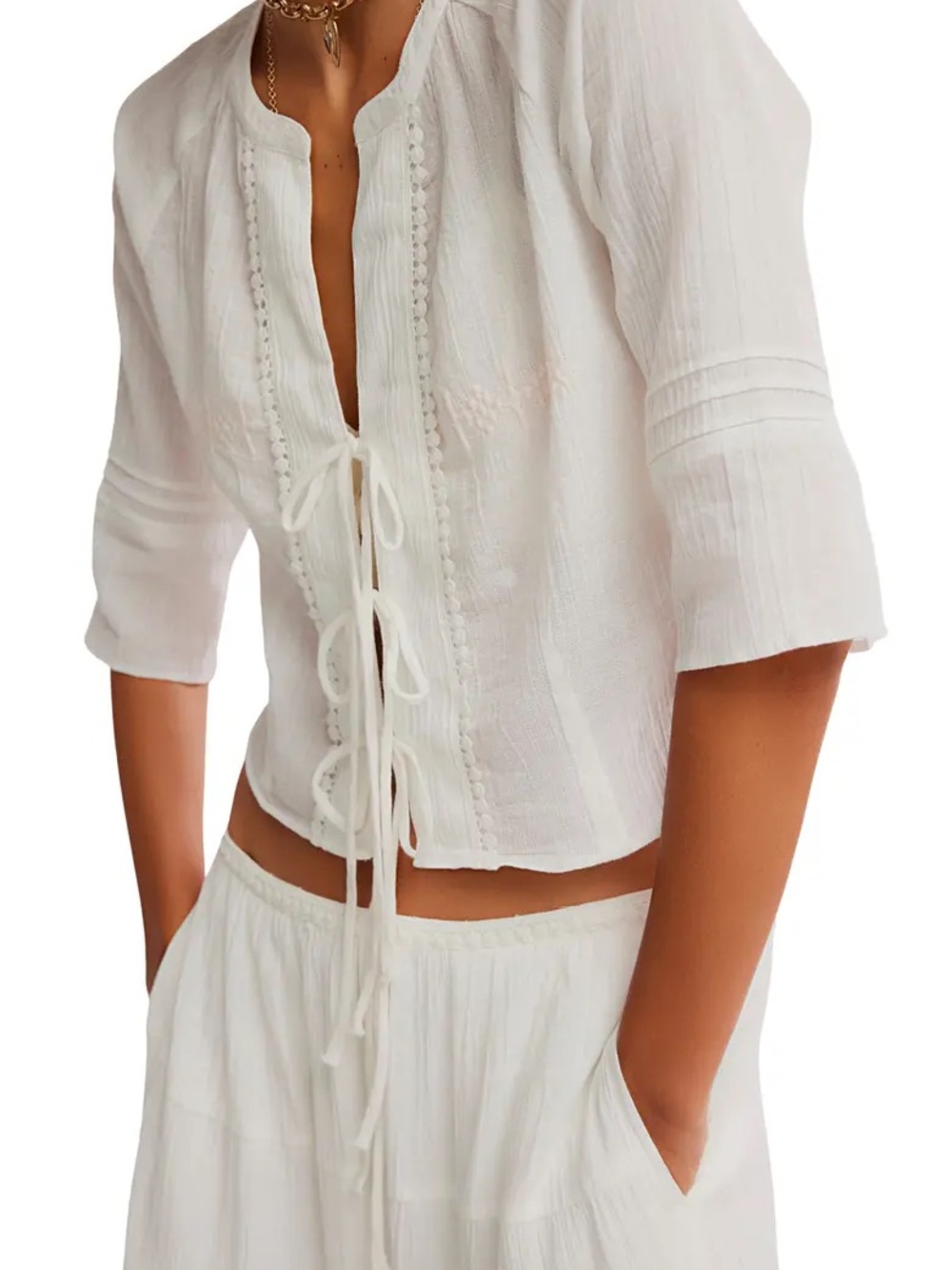 NWT FREE PEOPLE BRIGHTSIDE TOP SZ L